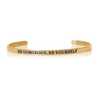 Thumbnail for Affirmation bracelet — product photo on a white background, gold