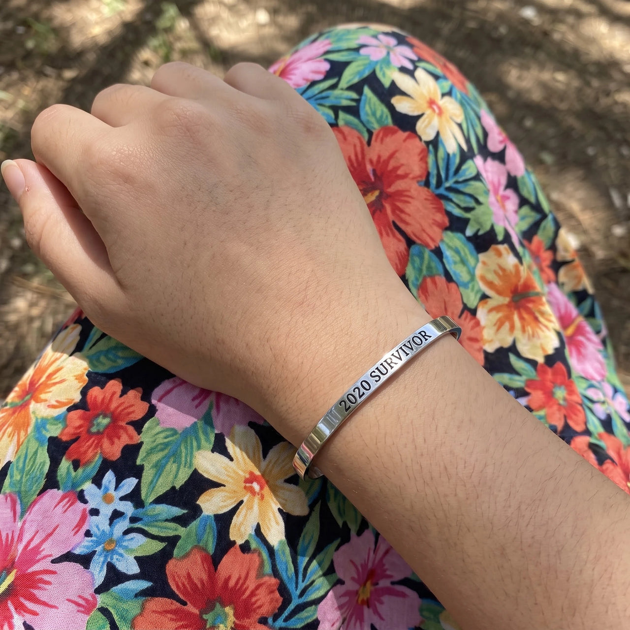 Encouragement gifts — worn, real size, silver | SKU: 2020s-wg