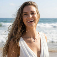 Thumbnail for Crystal Flower Necklace