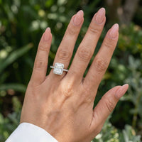 Thumbnail for Silver Rectangle Ring