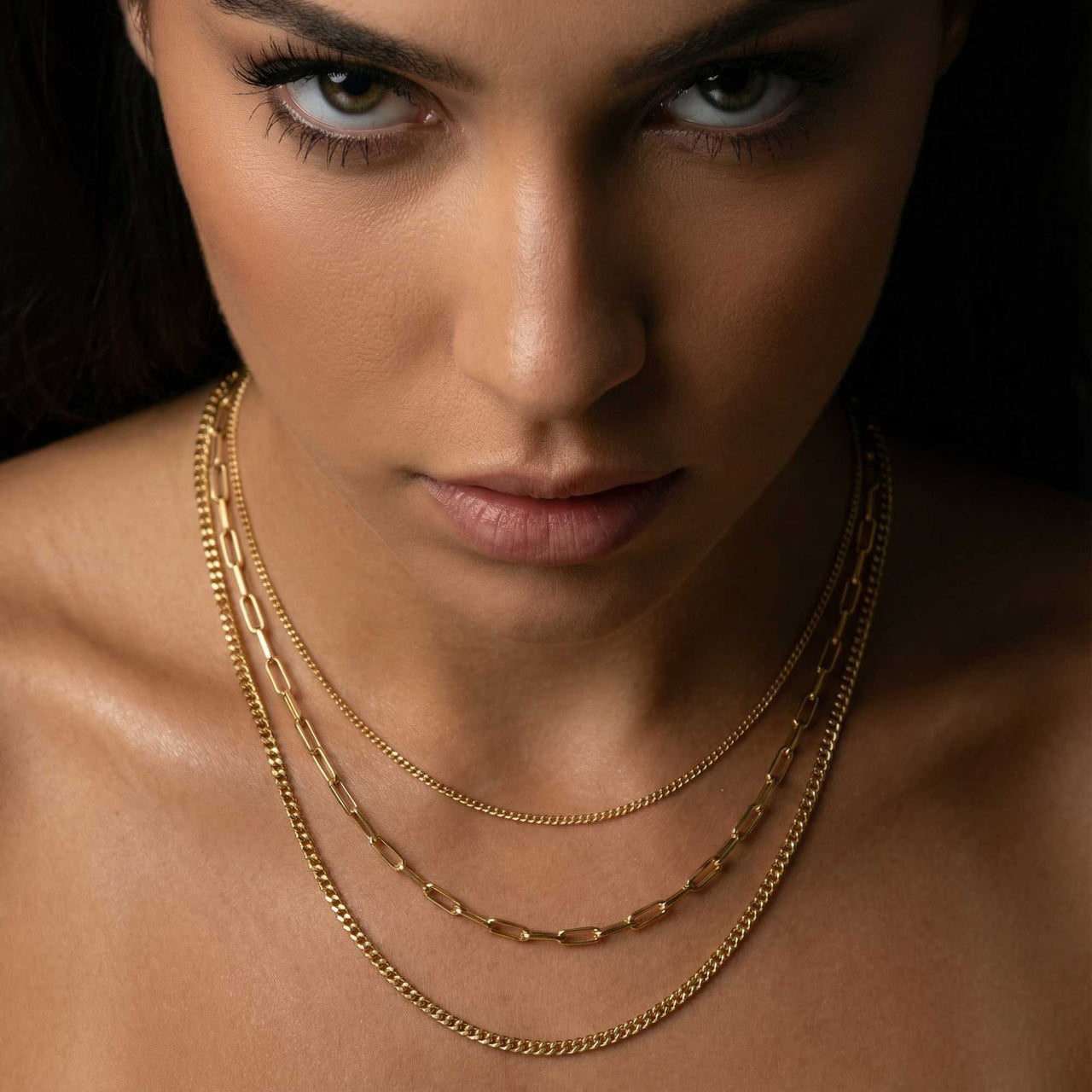 Saona Triple Layer Necklace