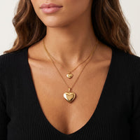 Thumbnail for Love Heart Photo Locket Necklace