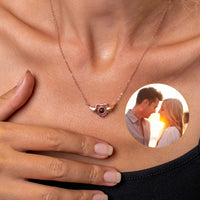 Thumbnail for Flying Heart Photo Necklace