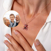 Thumbnail for Teddy Bear Photo Necklace