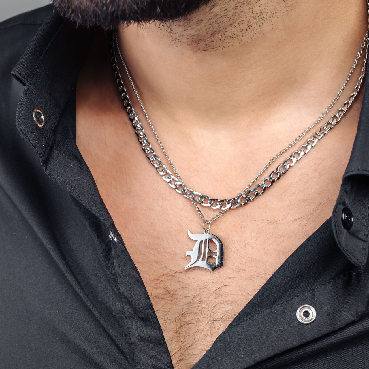 Unique Initial Necklace