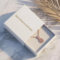 Thumbnail for Rose gold necklace in the Brother & Sisters gift box | SKU: 8050907-rose-gold