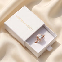 Thumbnail for Rose gold engagement ring — in the gift box, rose gold | SKU: 497131-4.5-rose-gold