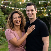 Thumbnail for Cuff bracelet — worn by a couple, gold | SKU: ttfa-g
