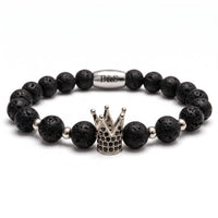 Thumbnail for White Gold Crown with Volcanic Stones – studio packshot | Brother & Sisters | SKU: 22068514-silver-XS-14-15, 22068514-silver-S-16-17, 22068514-silver-M-18-19, 22068514-silver-L-20-21, 22068514-silver-XL-22-23