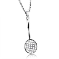 Thumbnail for Badminton Racket Necklace Necklace 18k White Gold Brother & Sisters